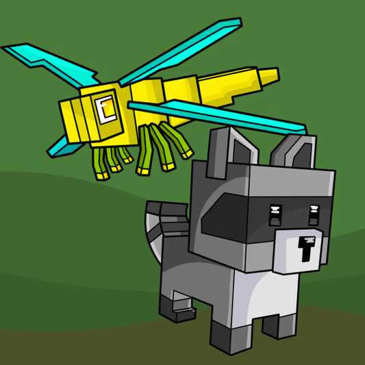 Raccoon + Dragonfly Pet Bundle