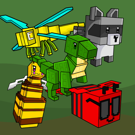 EPIC Bundle - Dragonfly + Raccoon + T-Rex + Queen Bee + Disco Bee