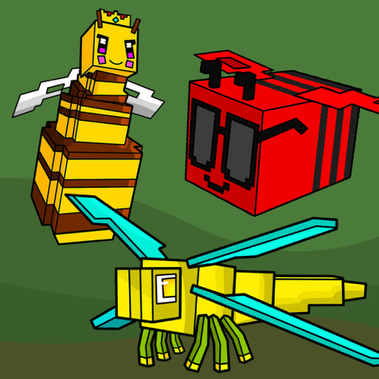 FLYING Bundle - Dragonfly + Queen Bee + Disco Bee